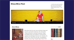 Desktop Screenshot of elissaminorrust.com